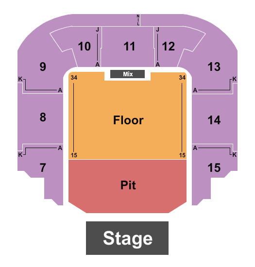 Bell Auditorium Cole Swindell Seating Chart